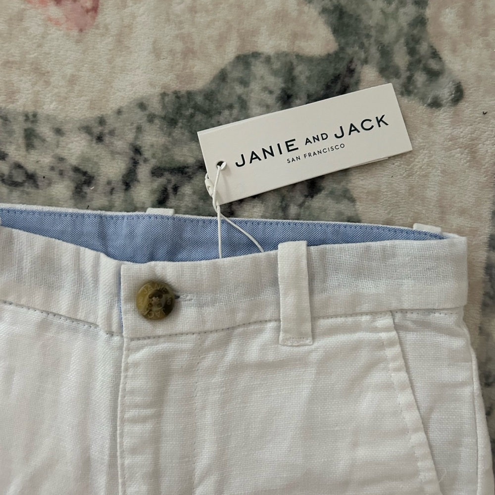 Janie and Jack Linen Shorts - Picture 3 of 7